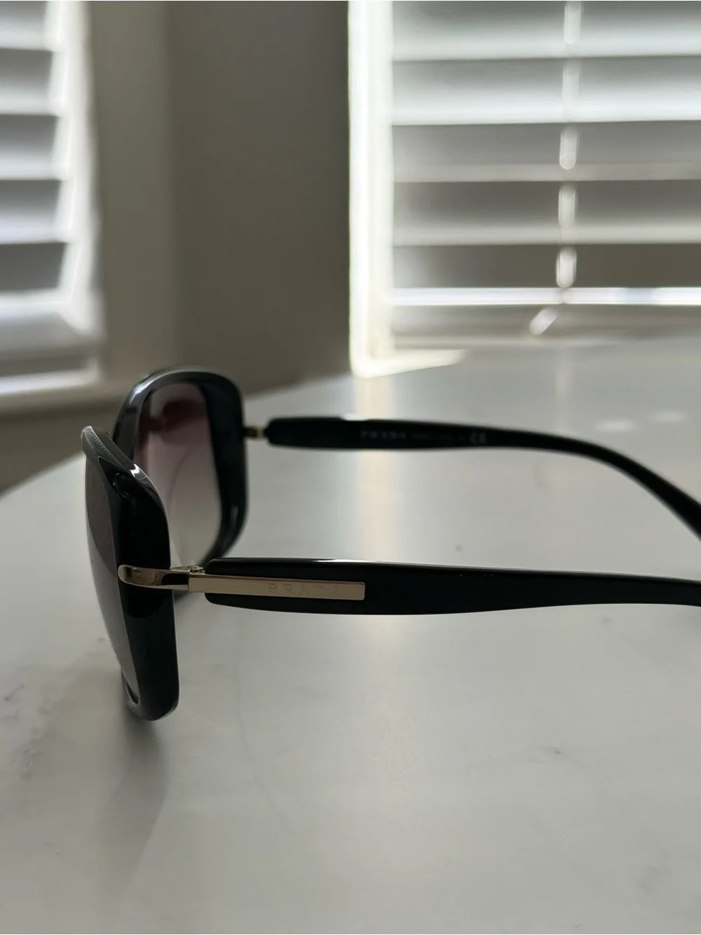 Prada Black Frame Sunglasses